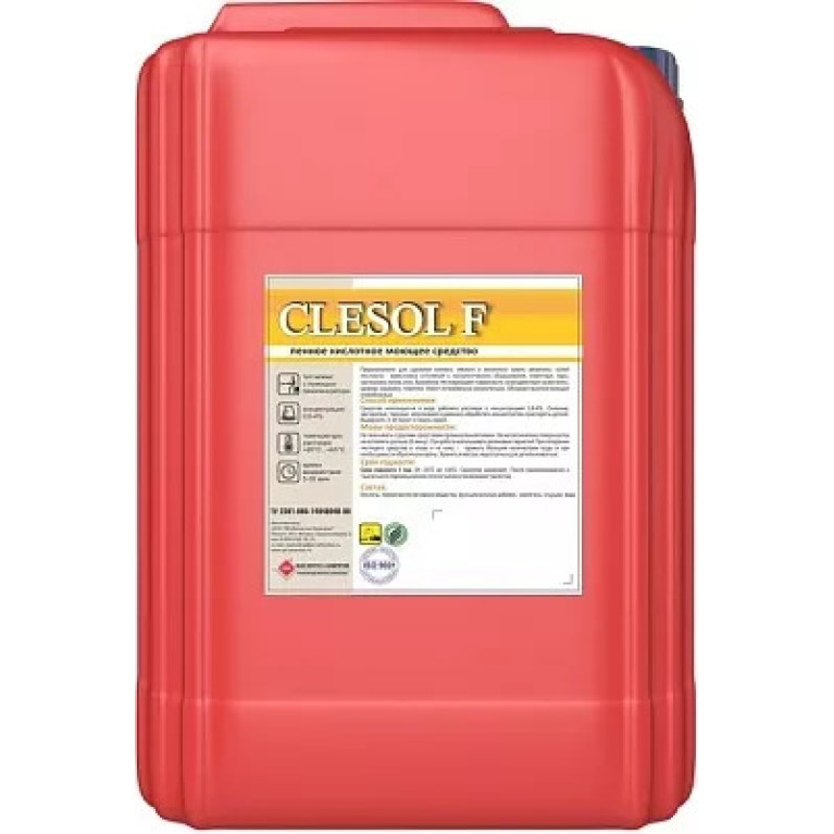 Кислотное пенное моющее средство Clesol F