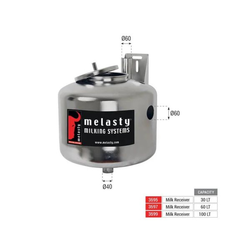 Молокоприемник 100л Melasty